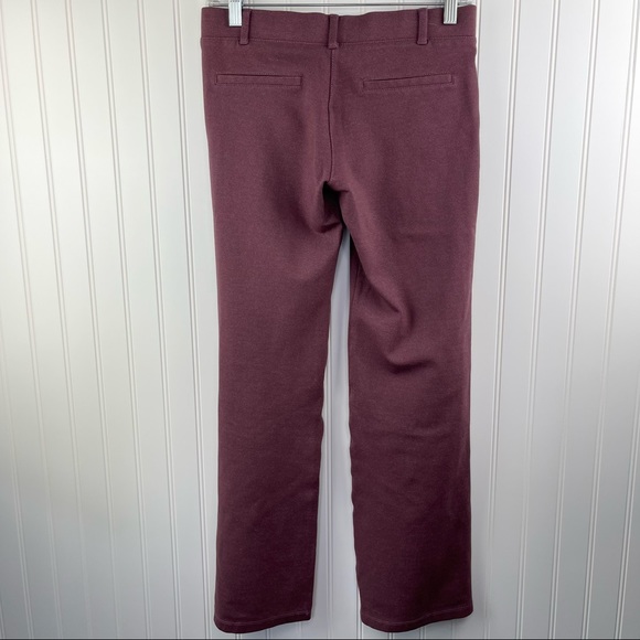 Betabrand Dress Pant Yoga Pants Classic W1040-STR Sterling Rose / Maroon Small - Picture 7 of 12